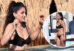 Amerika'dan dönmüştü! Sitare Akbaş'ın tatil keyfi