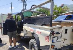 Antalya'da feci kaza! Safari aracı tur minibüsüne çarptı: Yaralı turistler var