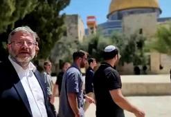 Türkiye'den Mescid-i Aksa'daki skandal görüntüye peş peşe tepkiler