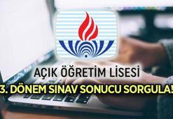 AÇIKLANDI! AÖL 3. DÖNEM SINAV SONUÇ EKRANI MEB 📌 Açık Lise sınav sonuçları nasıl sorgulanır?