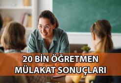 MEB 20 BİN KONTENJANLI ÖĞRETMEN MÜLAKAT SONUÇLARI açıklandı mı, ne zaman açıklanacak? 20 Bin sözleşmeli öğretmen atamasında son durum