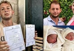 Filistinli babanın tarifsiz acısı! İsrail saldırısında 4 günlük ikiz bebeklerini ve eşini kaybetti