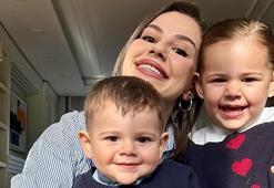 Merve Özbey çocuklarıyla eğlendi! 'Boş vaktimiz varken kendimizi dışarı attık'