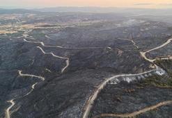 Çanakkale yangını kontrol altında