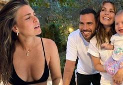 Aslı Enver kızı Elay'ın ilk adımlarını paylaştı! 'Yürümek de uçmak gibi bir şey'