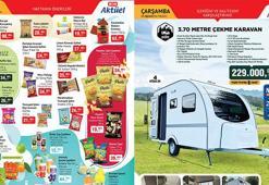İNDİRİMLİ ÜRÜNLER KATALOĞU BİM 🛒 BİM 20-21 Ağustos aktüel kataloğunda hangi ürünler satışa çıktı? Çekme Karavan, Tek/Çift kişilik yatak çeşitleri...