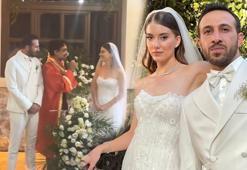 Beril Pozam ve Ersin Arıcı evlendi! Yalı Çapkını ekibi yalnız bırakmadı