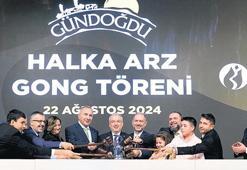 Gong töreniyle borsaya girdi