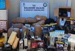 Balıkesir'de kaçakçılık operasyonu: 8 gözaltı