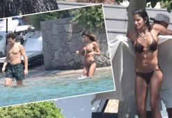 Berrak Tüzünataç ile Edis'in Bodrum tatili! Deniz ve güneşin tadını çıkardılar