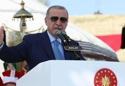 Cumhurbaşkanı Erdoğan Ahlat'ta: Anadolu bizim öz yurdumuzdur