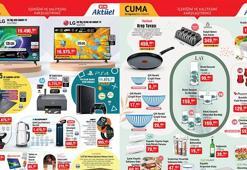 YARIN RAFLARDA SATIŞTA! 🛒 BİM 30 Ağustos Cuma aktüel kataloğunda bu hafta hangi ürünler satışa sunulacak? LG TV, HP Gaming Laptop, 125 cc Motosiklet, Krep Tavası...