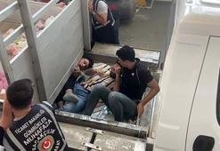 Şok görüntü! Avrupa'ya kaçmak için canlarını hiçe saydılar