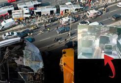 Küçükçekmece'deki metrobüs kazasında şok görüntü! 1 kişinin hayatını kaybettiği kazanın ön raporu ortaya çıktı