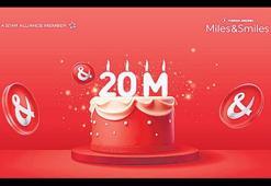 20 milyon üyeye ulaştı