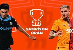 Adana Demirspor - Galatasaray maçı Tek Maç, Canlı Bahis, Canlı Sohbet, Şampiyon Oran seçenekleri ile Misli'de