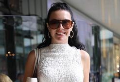 Melis Sezen'in alışveriş molası!