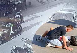 Tek teker şov öldürüyordu! Görüntüler Antalya'dan