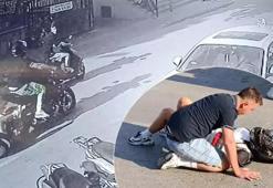 Tek teker şov öldürüyordu! Görüntüler Antalya'dan