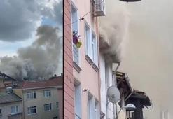 Beyoğlu'nda 5 katlı binada yangın çıktı