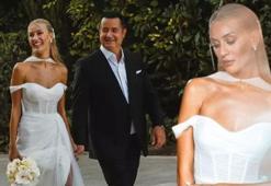 Acun Ilıcalı'nın eşi Ayça Çağla Altunkaya gelinliğiyle göz kamaştırdı! Şıklığının bedeli ortaya çıktı