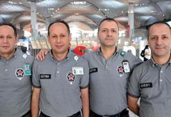 Yer: İstanbul Havalimanı! Yolcuları şoke eden 4 kişi