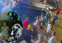 Anne ve 2 yaşındaki çocuğu tur teknesinden düştü! Baba ve kaptan denize atladı