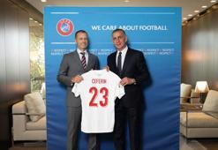 İbrahim Hacıosmanoğlu ve Aleksander Ceferin buluştu!
