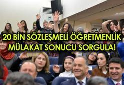 ÖĞRETMENLERİN MÜLAKAT SONUÇLARI SORGULAMA EKRANI | 20 bin sözleşmeli öğretmenlik mülakat sonuçları neden açıklanmadı, ne zaman açıklanacak?