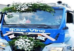 Gören dönüp bir daha baktı! Vinci gelin arabası yaptı