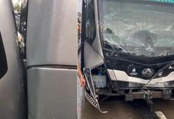 İstanbul'da metrobüs kazası! Yaralılar var