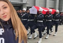 Ümraniye’de şehit edilen polis Şeyda Yılmaz için İstanbul İl Emniyet Müdürlüğü'nde tören