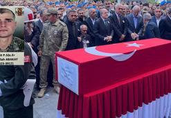 Şehit sözleşmeli er Maşallah Abakay son yolculuğuna uğurlandı