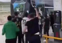 1. Lig'de skandal olay! Futbolcuların otobüsünün peşinden silahla koştu