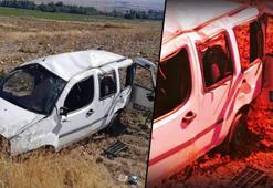 Kayseri'de kontrolden çıkan araç şarampole devrildi: 1 ölü, 2 yaralı