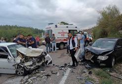 Osmaniye'de feci kaza! İki otomobil çarpıştı: 1 ölü, 1 yaralı