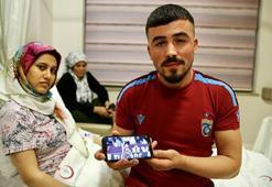 Trabzonspor taraftarı baba, oğluna 'Bakasetas' ismini koydu