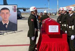 Kazada şehit olan uzman çavuş, memleketi Çanakkale'ye uğurlandı