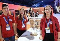 Öğrencilerin doğal yangın söndürücü projesine TEKNOFEST'ten ödül