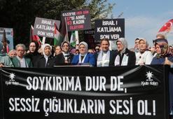 AK Parti'li kadınlardan Filistin'e destek açıklaması