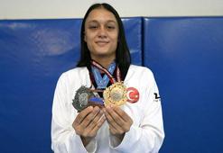 Özgecan Aslan cinayetinin ardından başladığı tekvandoda gözü Avrupa şampiyonluğunda!