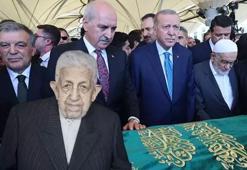 Recai Kutan'a veda! Cenazeye Erdoğan da katıldı