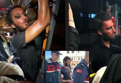 Kız öğrencilere minibüste taciz! Görüntüler şoke etti