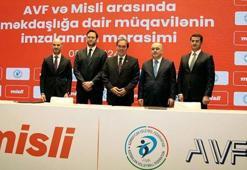 Azerbaycan Voleybol Federasyonu ve Misli iş birliği anlaşması imzalandı