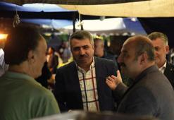 Bursa Milletvekili Mustafa Varank, pazarcı esnafını ziyaret etti