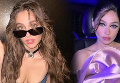 Cemre Baysel ilginç tarzıyla dillere düştü! Bakan bir daha baktı