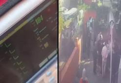 Cenaze namazı kılınan adamın yaşadığının belirlenmesinin ardından yaşananlar kamerada