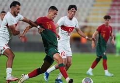 Türkiye U20 - Portekiz U20 maçından kareler