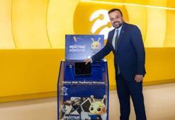 40 ton tekno atık ile 450 öğrenciye destek