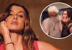 Gökçe Bahadır’dan eşine romantik kutlama! Pasta üflerken saçları alev aldı